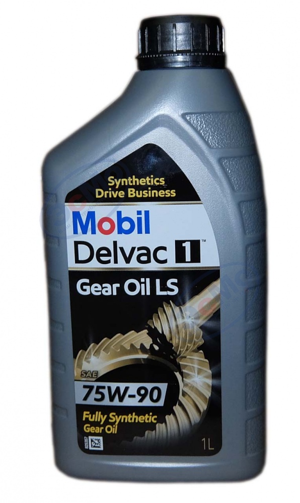 Трансмиссионное масло 75W90 GL-5 Mobil Delvac 1 GO  LS  1л (синт)