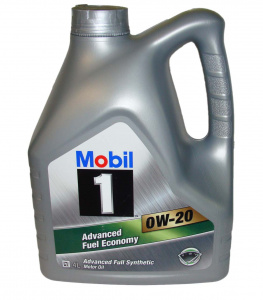Моторное масло Mobil 1 0W20  4 л
