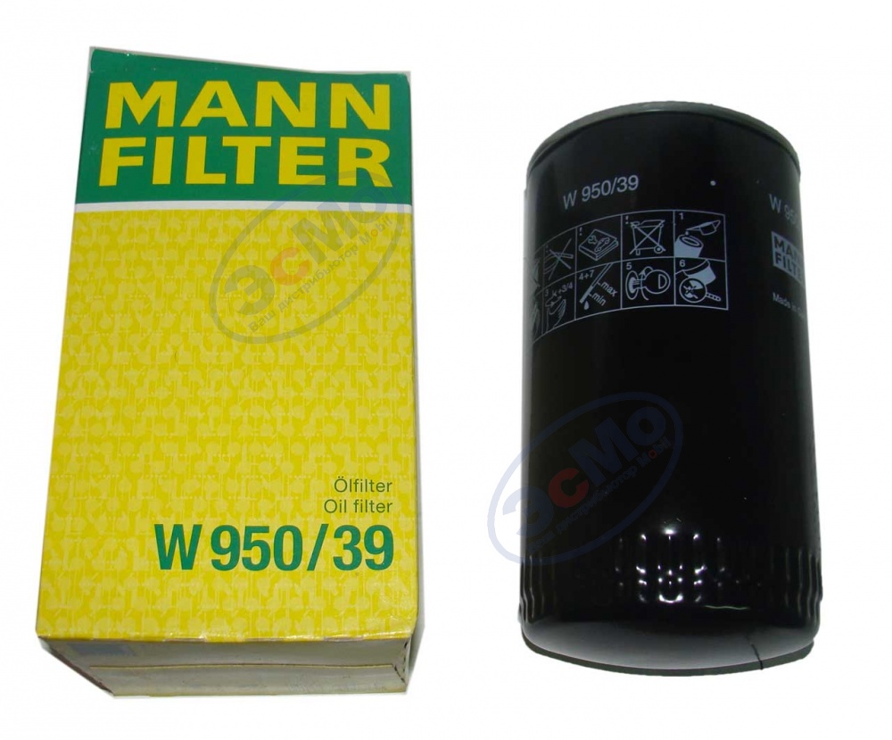 Фильтр масляный (MANN) W 950/39