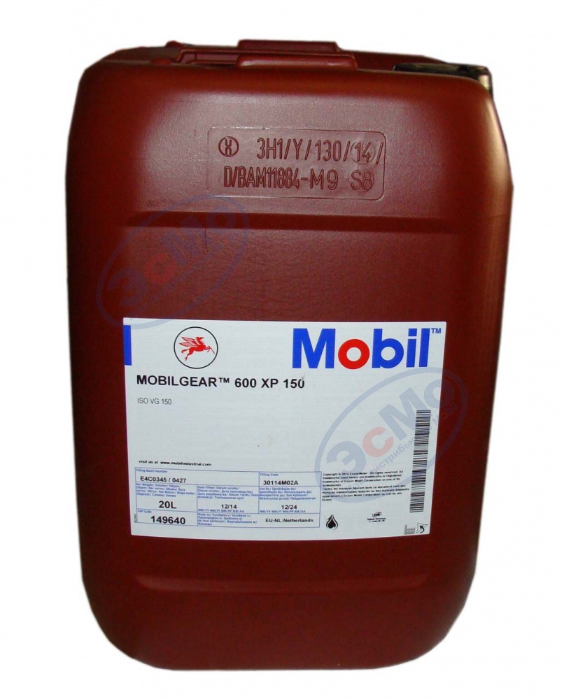Редукторное масло MobilGear 600 XP 150  20 л