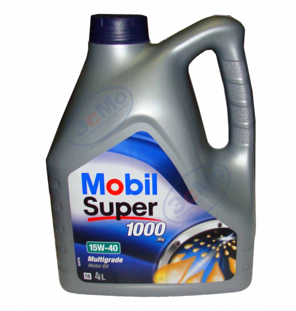 Моторное масло Mobil Super 1000 X1 15W40  4 л