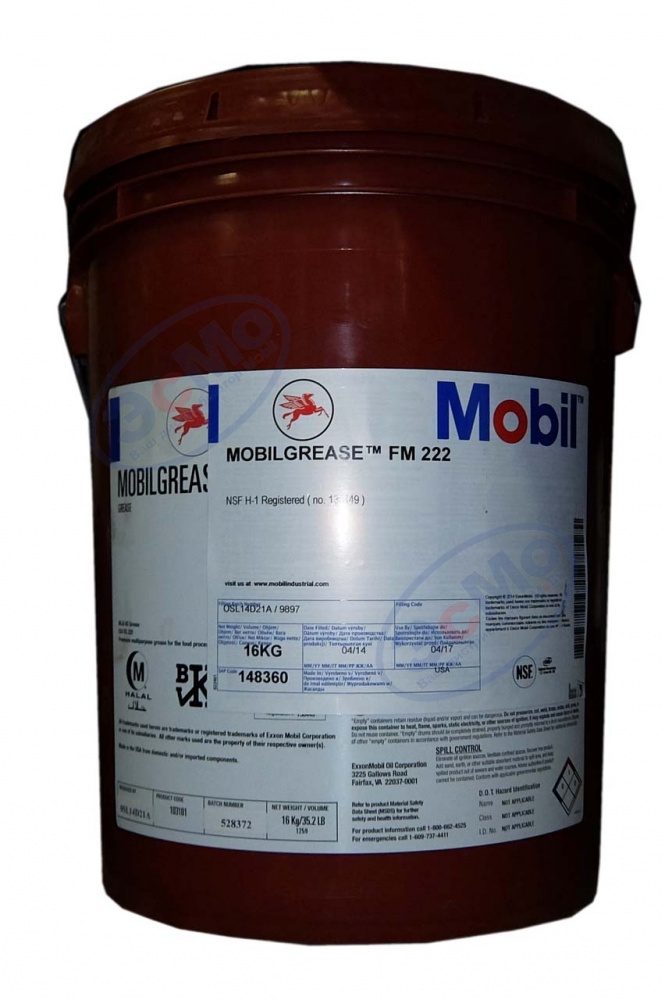 Смазка для пищевой промышленности Mobilgrease FM 222 16 кг в магазине ...